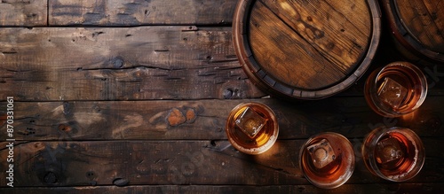 Flat lay composition featur...