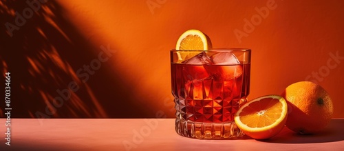 A delicious Negroni cocktai...