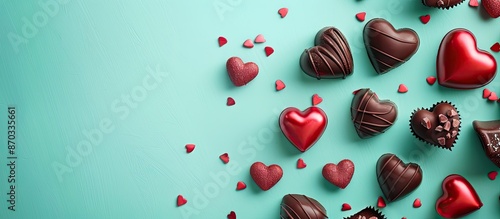 Valentine's-themed red and ...