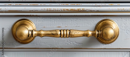 Isolated cabinet handles. w...