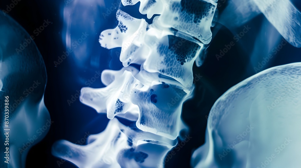 Close-up Documentary of Bone Density Scan Revealing Potential Impact of Hyperparathyroidism Close-up Documentary of Bone Density Scan Revealing Potential Impact of Hyperparathyroidism