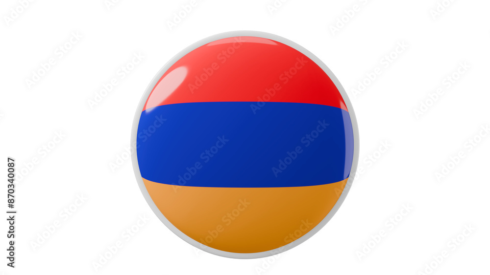 armenia, armenian Circle flag icon . Transparent backgound. 3d rendered with alpha channel. Round shape. armenia, armenian Circle flag icon . Transparent backgound. 3d rendered with alpha channel. Round shape.