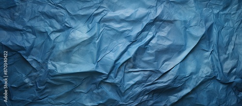 Wallpaper Mural Textured background of crumpled blue grunge paper with copy space image. Torontodigital.ca