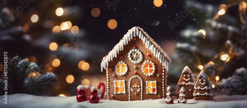 Christmas gingerbread house...