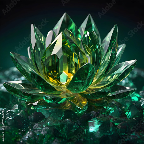 Masmerizing jade crystal