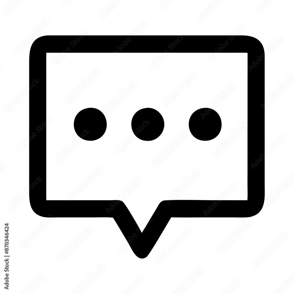 Fototapeta premium chat bubble vector