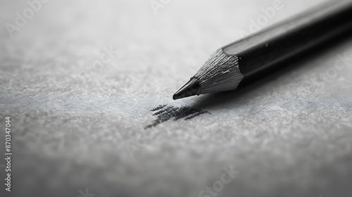 Pencil marks creating a gradient from dark to light on textured paper