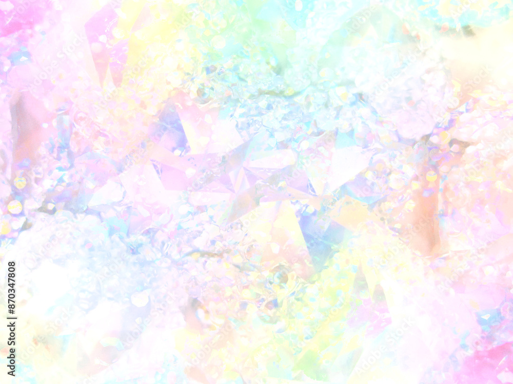 Sparkling Light Blue Crystal Fantasy Background(キラキラ輝くクリスタル風の明るい水色のメルヘンな背景) Sparkling Light Blue Crystal Fantasy Background(キラキラ輝くクリスタル風の明るい水色のメルヘンな背景)