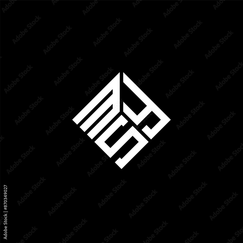 MSY letter logo design on black background. MSY creative initials letter logo concept. MSY letter design. MSY letter logo design on black background. MSY creative initials letter logo concept. MSY letter design.