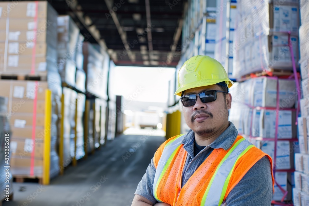 Purchasing Manager Coordinating Logistics, ensuring smooth transportation, Generative AI Purchasing Manager Coordinating Logistics, ensuring smooth transportation, Generative AI