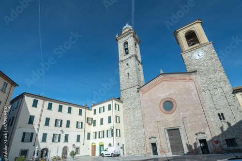 Obraz na płótnie Bobbio è un comune italiano della provincia di Piacenza, in val Trebbia, in Emilia-Romagna