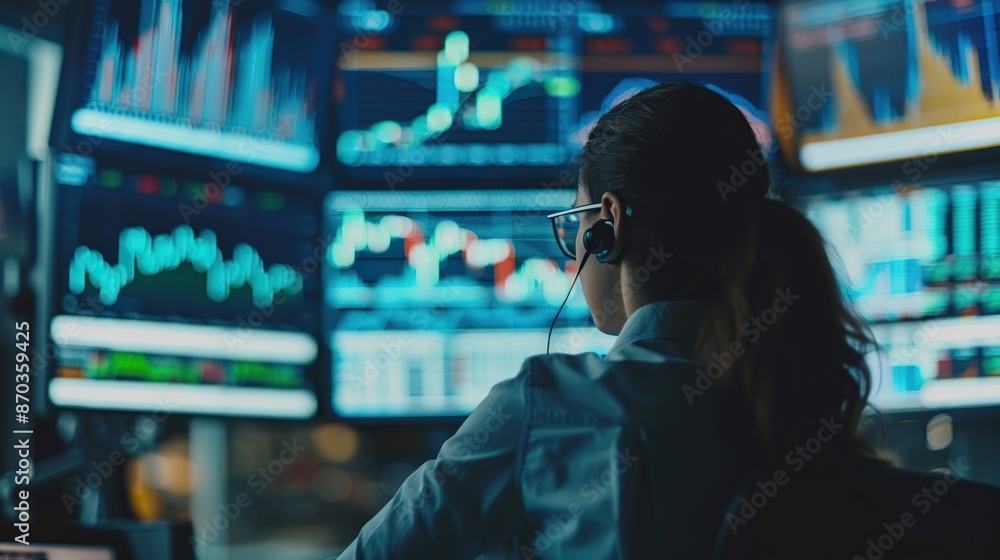 Experience the realm of finance and investment with a finance analyst analyzing stock market trends. Their strategic planning integrates financial reports. Experience the realm of finance and investment with a finance analyst analyzing stock market trends. Their strategic planning integrates financial reports.