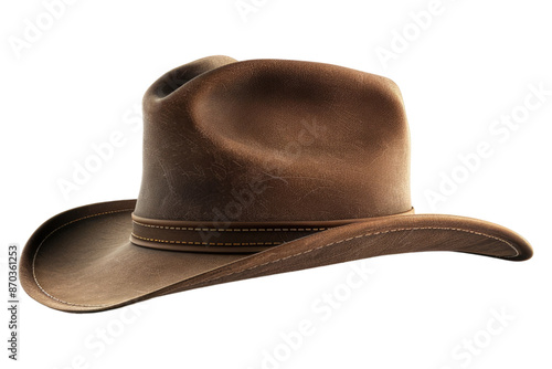 Akubra hat isolated on transparent background