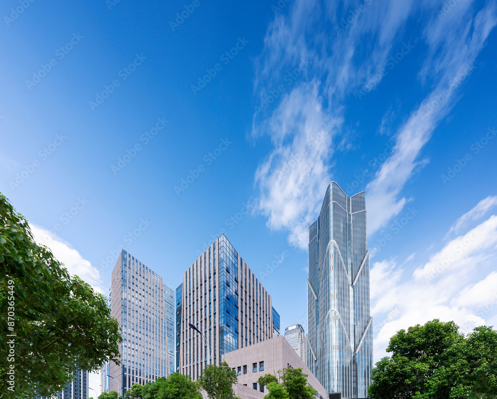 Metropolis of Shanghai's modern office building Metropolis of Shanghai's modern office building