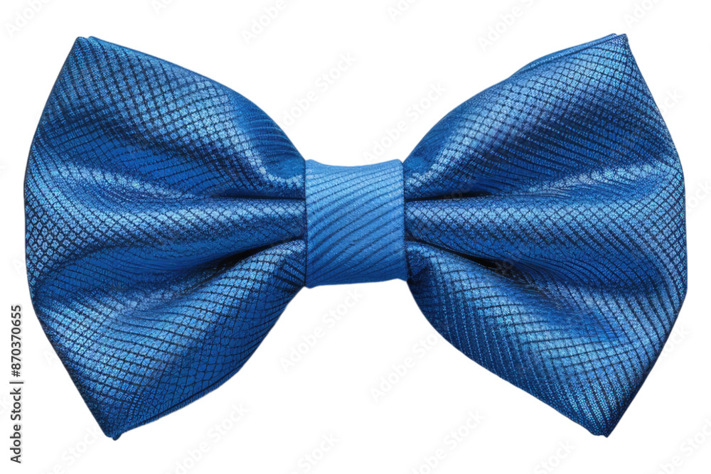 Blue bow tie isolated on transparent background Blue bow tie isolated on transparent background