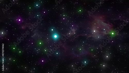 Wallpaper Mural background with moving stars Torontodigital.ca