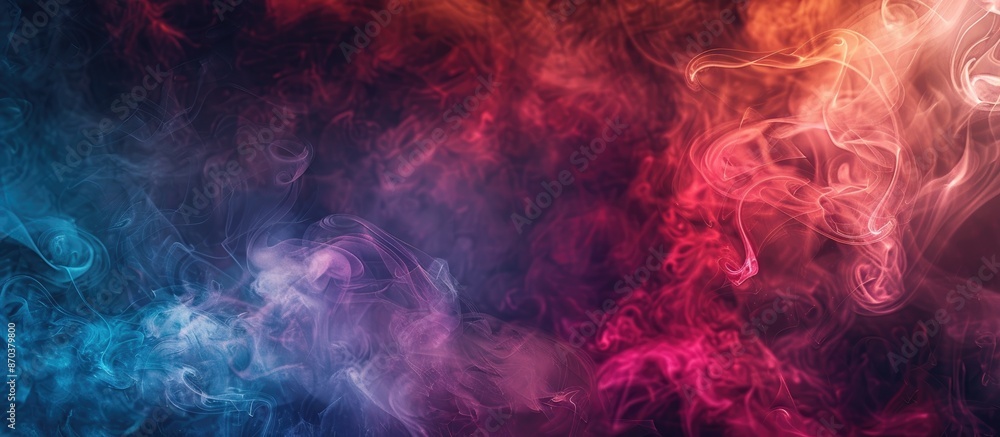 Artistic smoke effect on a dark background with copy space image. Artistic smoke effect on a dark background with copy space image.