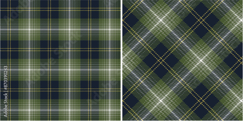 Vector checkered pattern or plaid pattern in brown and white. Tartan, textured seamless twill for flannel shirts, duvet covers, other autumn winter textile mills.
Vector Format