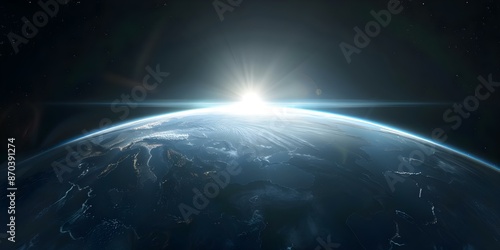 God created the heavens and the earth at the beginning of time. Concept The Genesis of Creation, The Beginning of Time, Biblical Narratives, Divine Creations, Creation Story