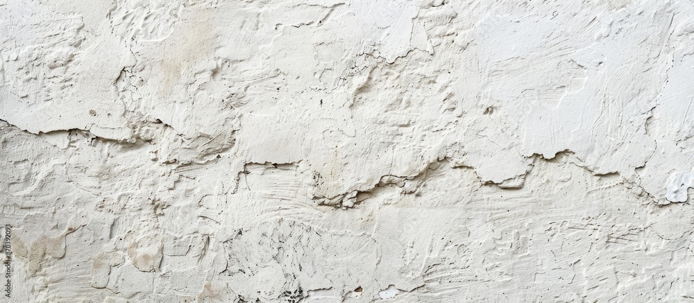 A stucco wall painted in white, providing a background texture with copy space image. A stucco wall painted in white, providing a background texture with copy space image.