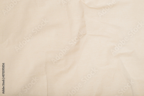 Wallpaper Mural Linen texture with wrinkles. Background, textile texture. Torontodigital.ca