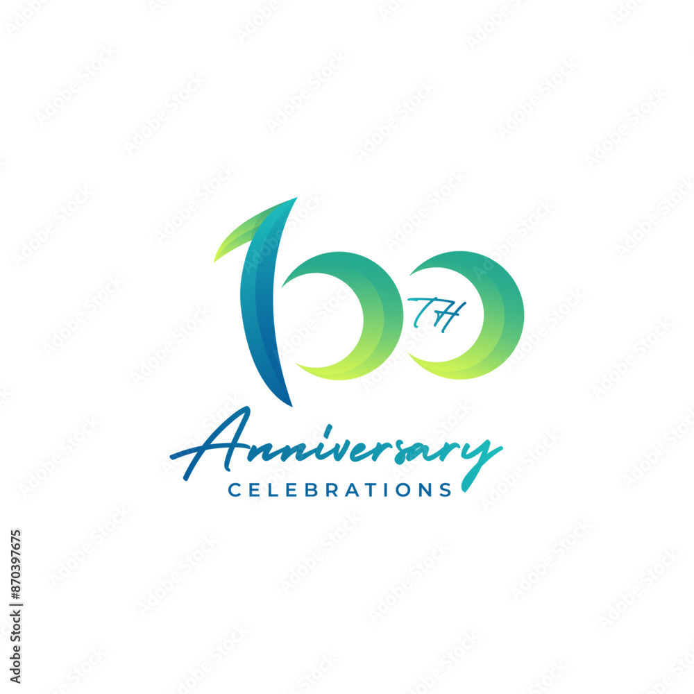 100th anniversary logo design template 100th anniversary logo design template
