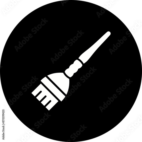 Hair dye brush Icon