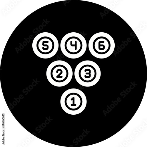 Billiard ball Icon