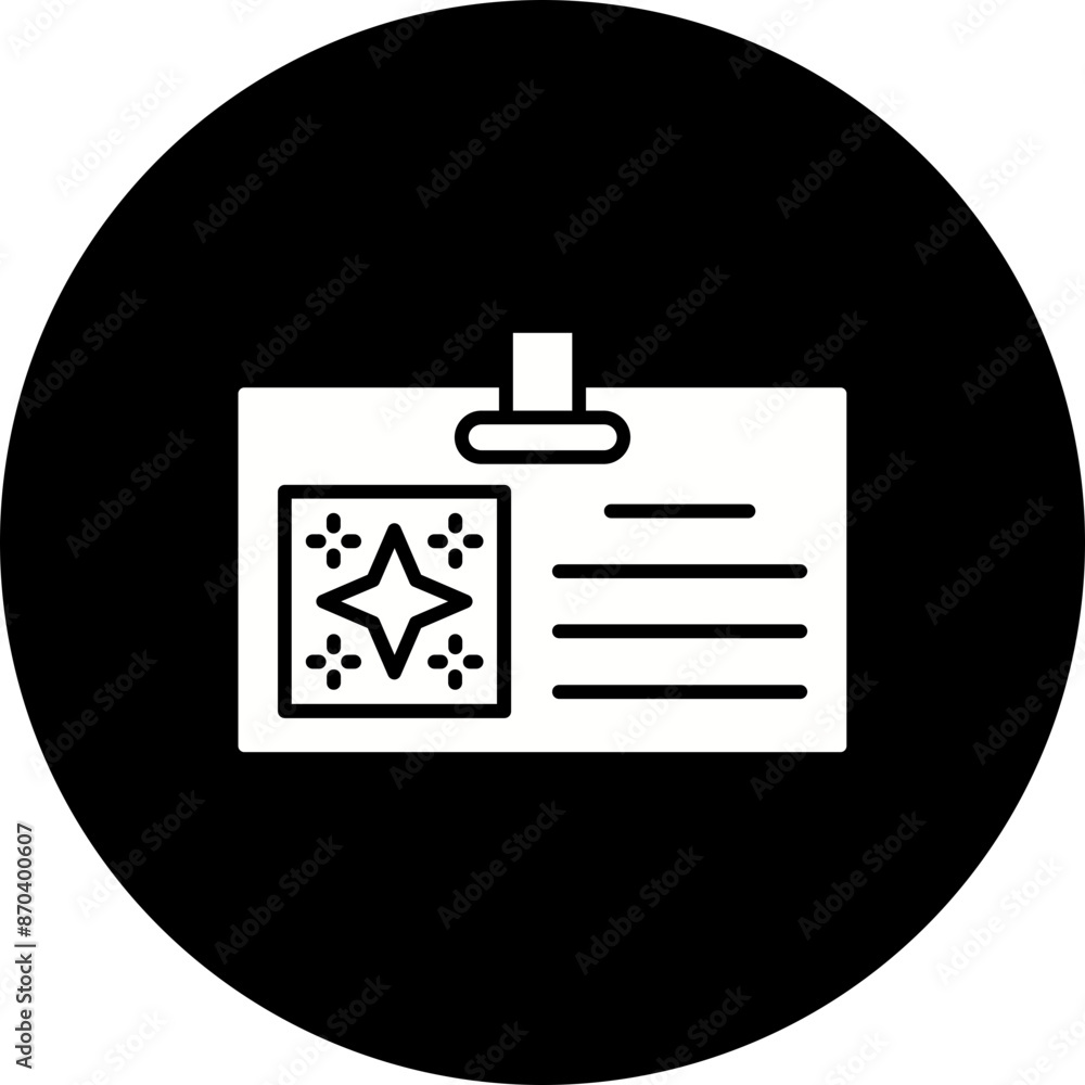 Id card Icon Id card Icon