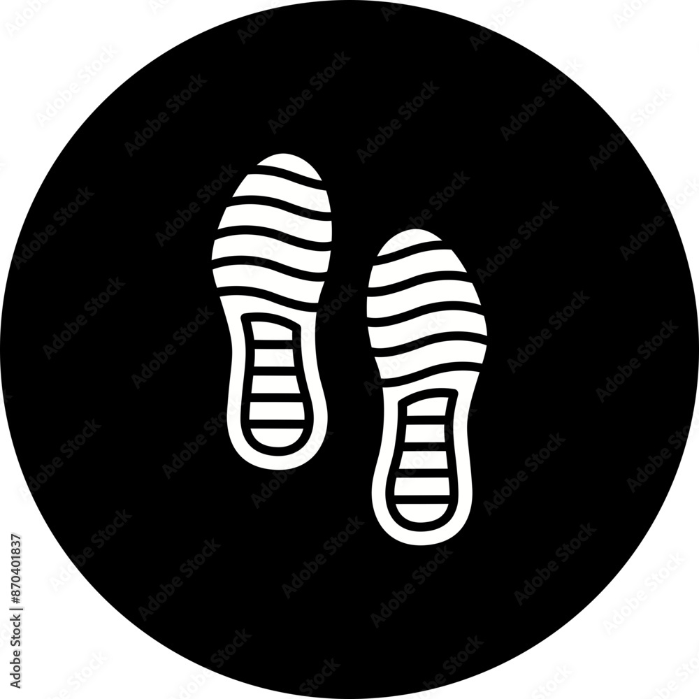 Shoe print Icon Shoe print Icon