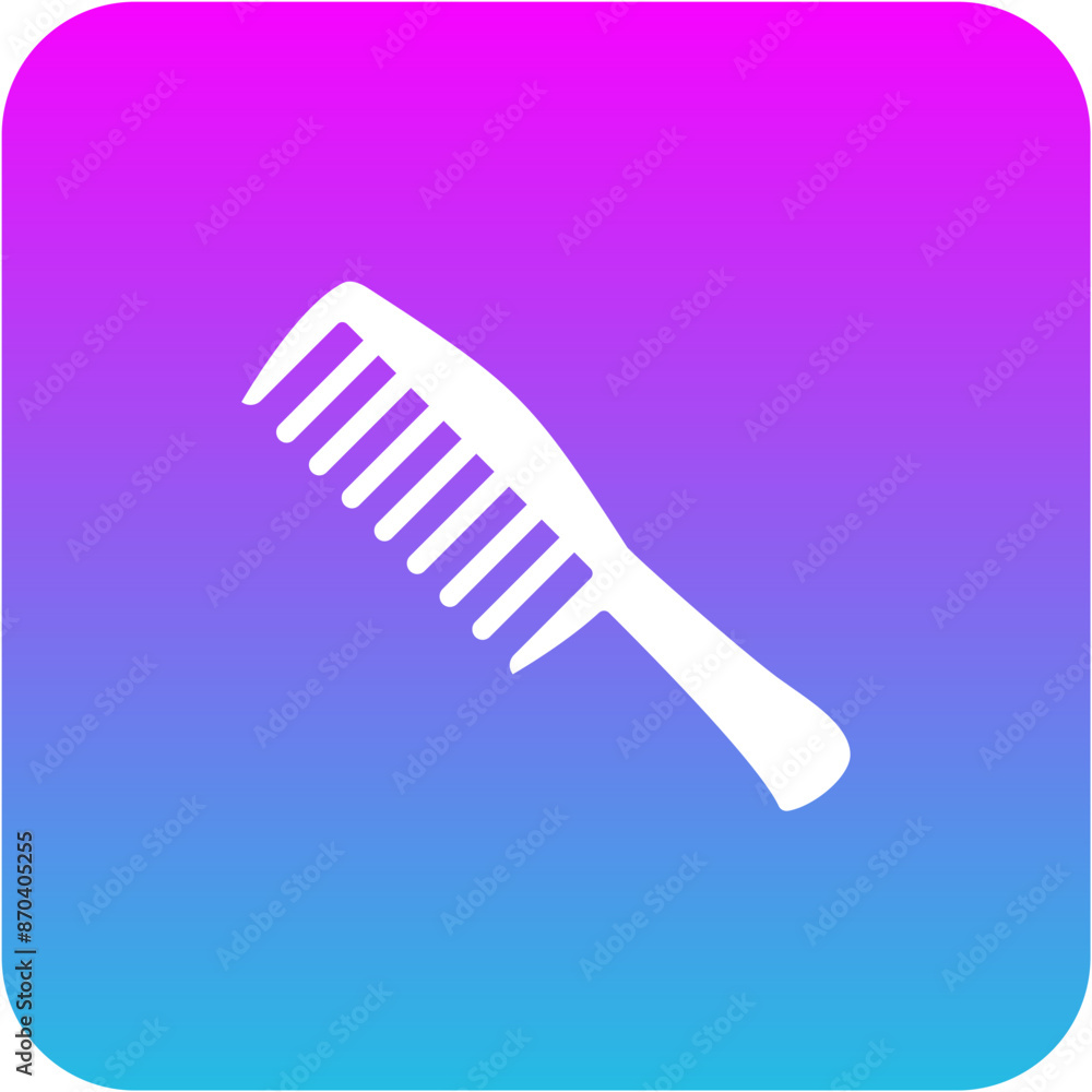 Hair comb Icon Hair comb Icon