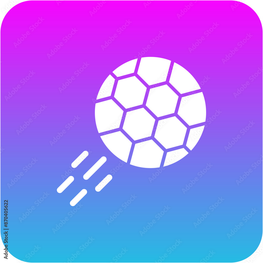 Fototapeta premium Soccer Icon