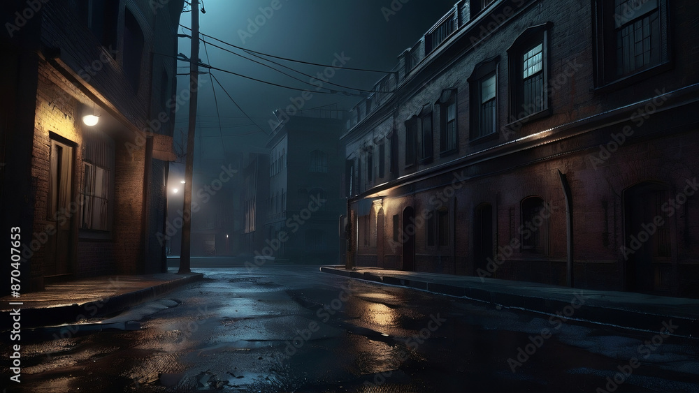 Horror city silent streets eerie buildings dark CGI for Game dev or Ghost Story | 10 Horror city silent streets eerie buildings dark CGI for Game dev or Ghost Story | 10