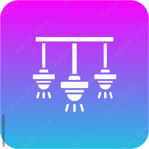 Ceiling lamp Icon