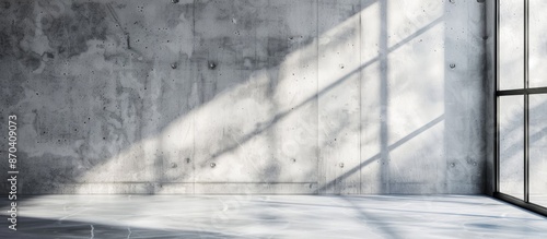 Copy space image with abstract shadows cast on the wall in the background is available.