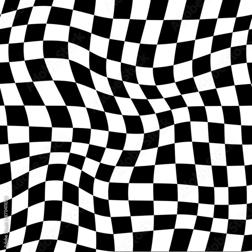 Warp Checker Seamless Tile Pattern for Apparel, Background, Wallpaper, UX etc