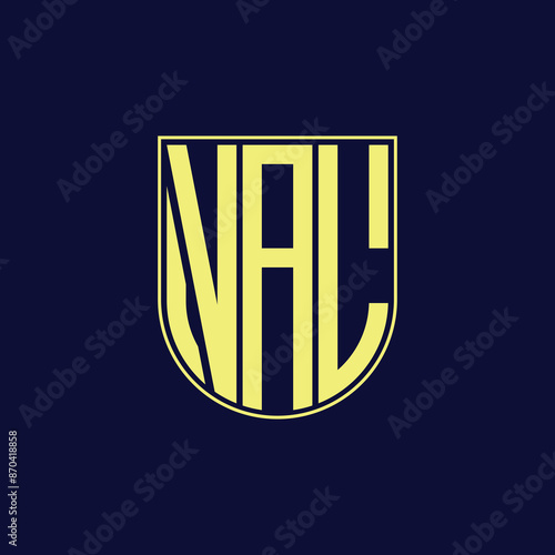 val letter logo design