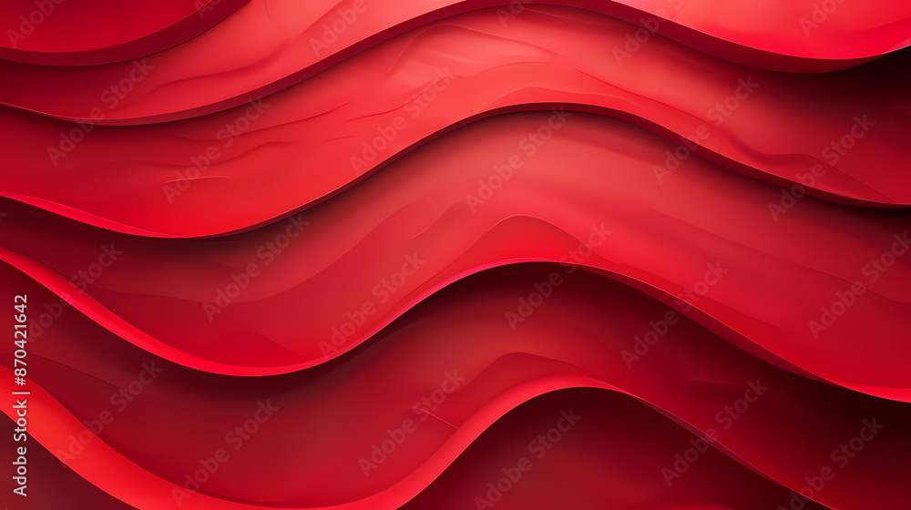 Abstract red wave background with smooth flowing lines and a vibrant gradient effect. Abstract red wave background with smooth flowing lines and a vibrant gradient effect.
