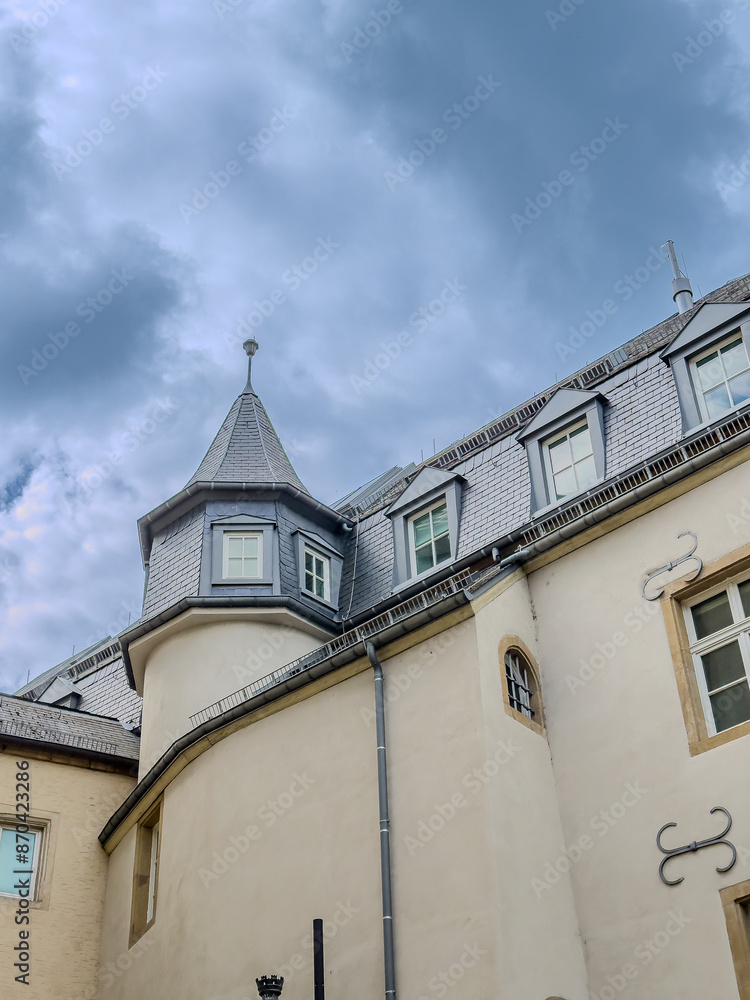Street view of Luxembourg City, Luxembourg Street view of Luxembourg City, Luxembourg
