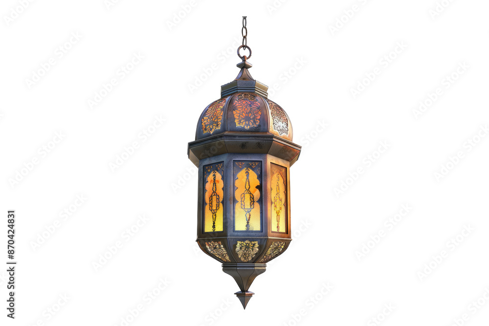Islamic lanterns isolated on transparent background Islamic lanterns isolated on transparent background