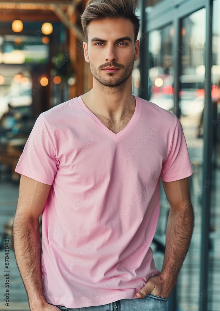 Fototapeta premium men's t-shirt 