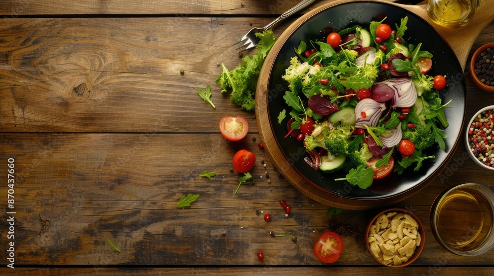 A Healthy, Fresh Homemade Salad A Healthy, Fresh Homemade Salad