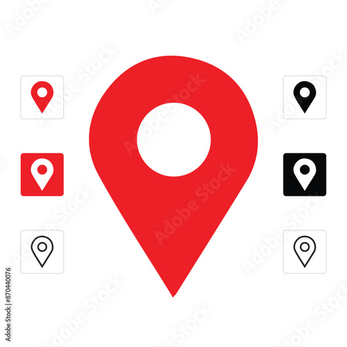 Location Icon Clip art, Location Icon Design Symbol vector 