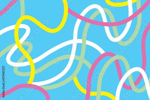 Abstract line wallpaper. Abstract vector. Simplicity. Backdrop. Gift wrap.Postcard. Graphic design. Multicolour. Fabric. Decorative. Colourful abstract line. Wave pattern. Ornament. Dynamic. Adorable.