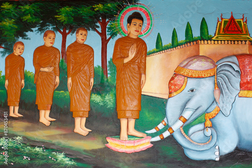 Obraz na plátne Preah Prom Rath Monastery