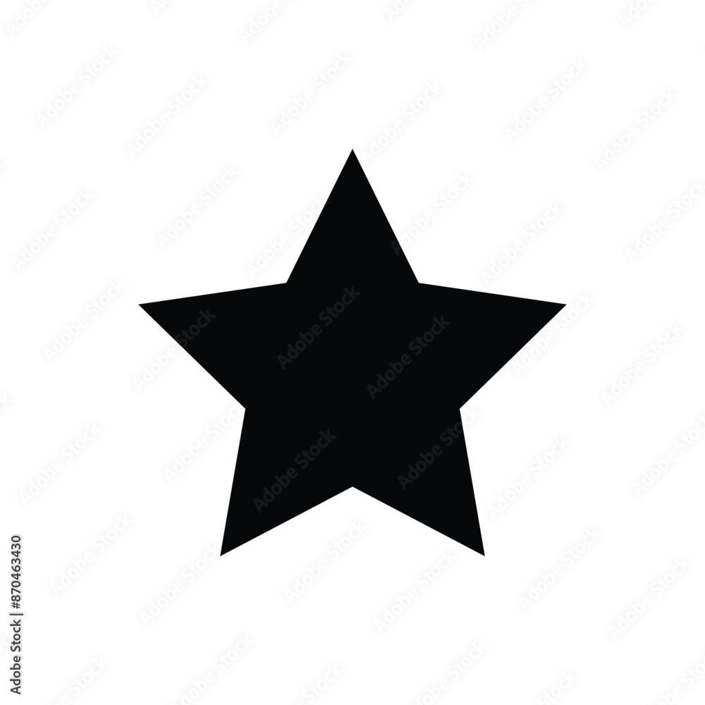 Star favorite icon sign vector. Star favorite icon sign vector.