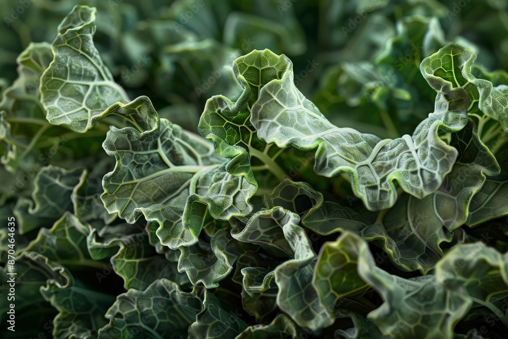 Mesmerizing Digital Collage of Lacinato Kale s Textured Green Leaves with Intricate Details Mesmerizing Digital Collage of Lacinato Kale s Textured Green Leaves with Intricate Details