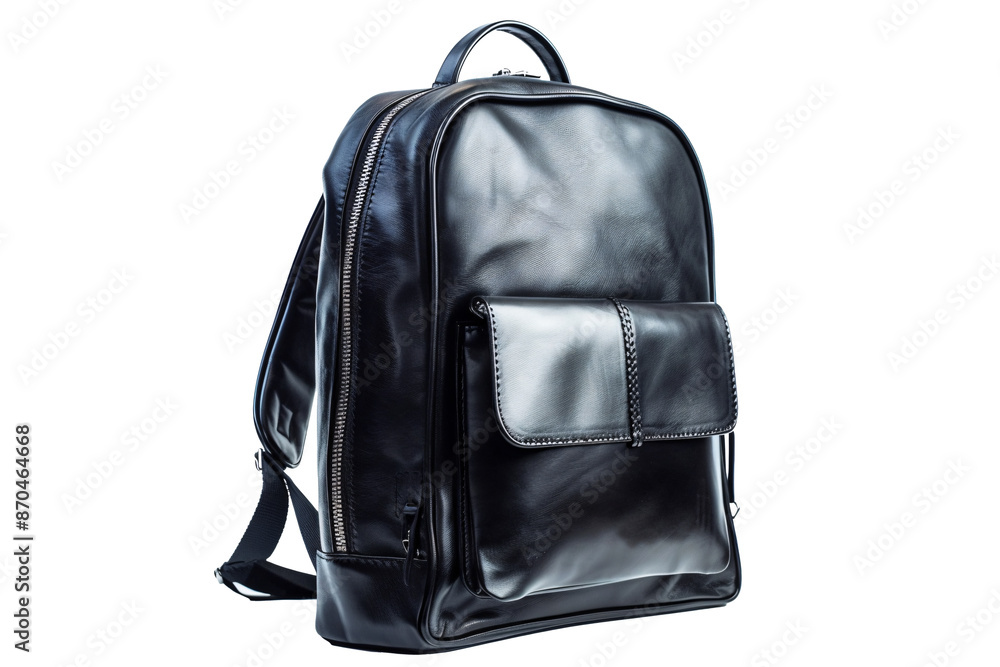 a black backpack with a pocket a black backpack with a pocket