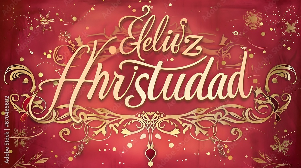 happy new year and happy Christmas background with feliz navidad written in the middle of the background with empty space in the middle background happy new year and happy Christmas background with feliz navidad written in the middle of the background with empty space in the middle background