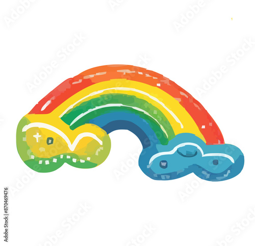 Rainbow Of Crayons